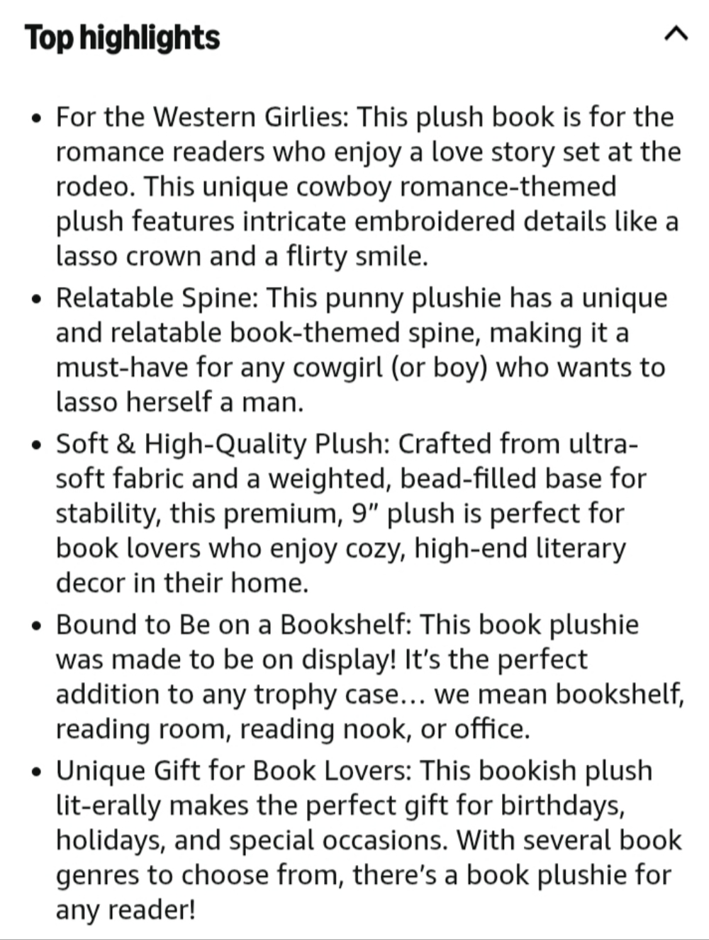 Punchkins Book Plushie - I Like My Romances Set at The Rodeo NWT - Picture 5 of 5